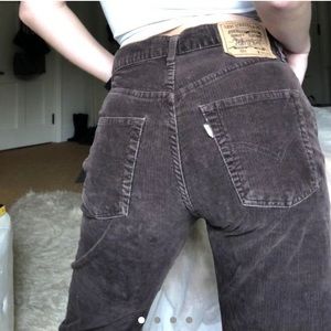 Vintage Brown Corduroy Levi’s Jeans